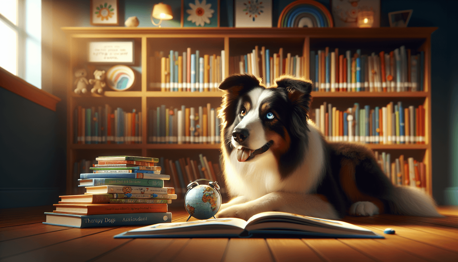 A child reading in a cozy home reading nook with soft lighting and comfortable pillows