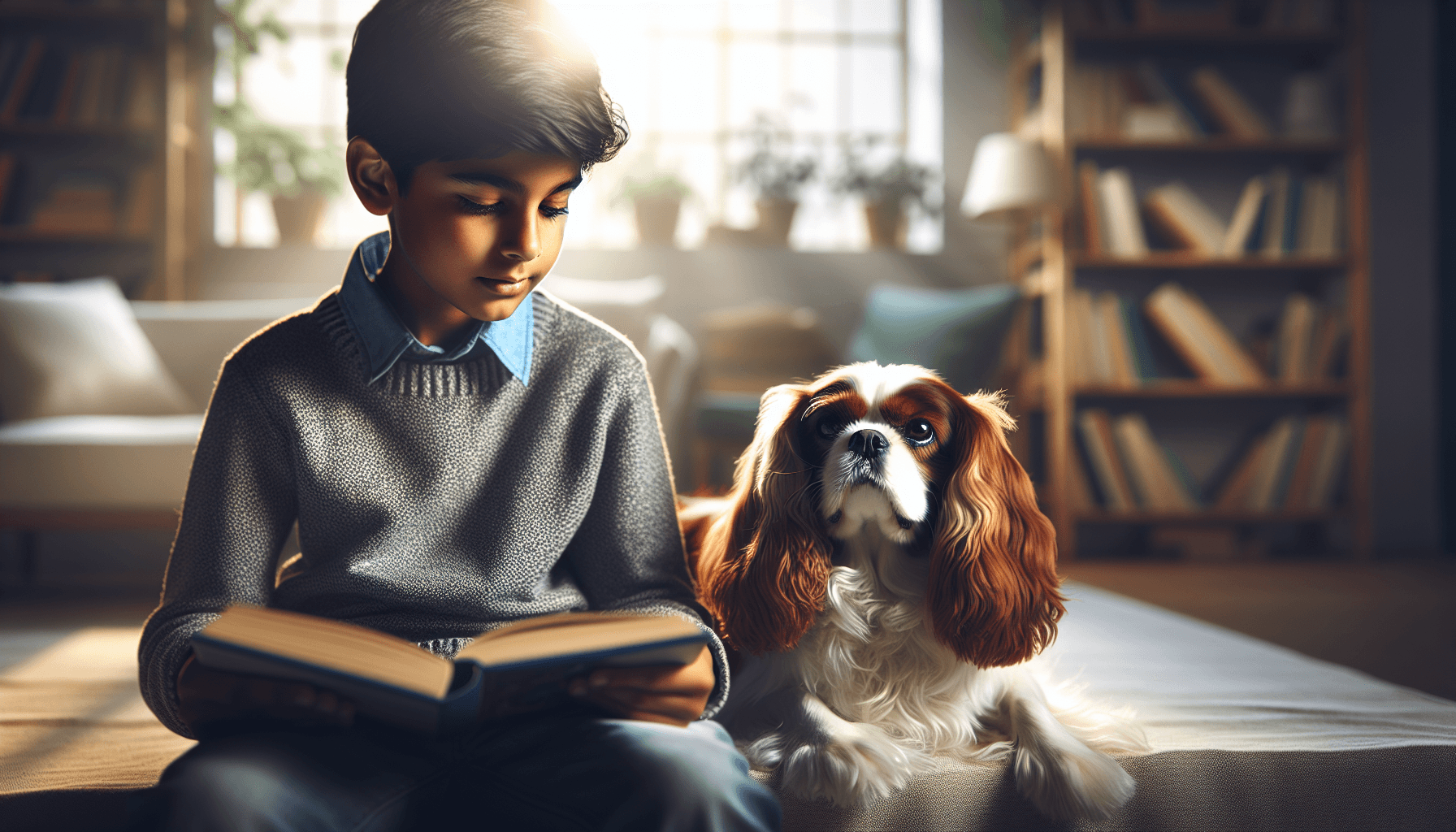 A family visiting a library to stock up on summer reading materials